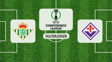 Real Betis vs Fiorentina 2:1 (01/05/2025)